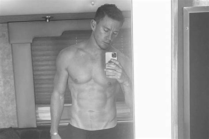 Channing Tatum and his abs return to work