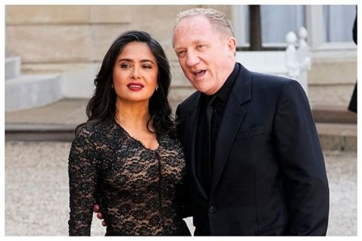Salma Hayek posts gushing tribute to her billionaire husband&rsquo;s