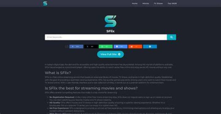 SFlix.To Is It Safe To Watch HD Films?