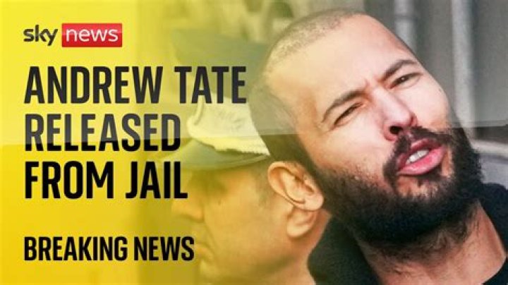 Was Andrew Tate Released From Jail? Blue and Cream Card